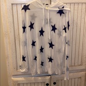 Super cute star ANTHROPOLOGIE hoodie.